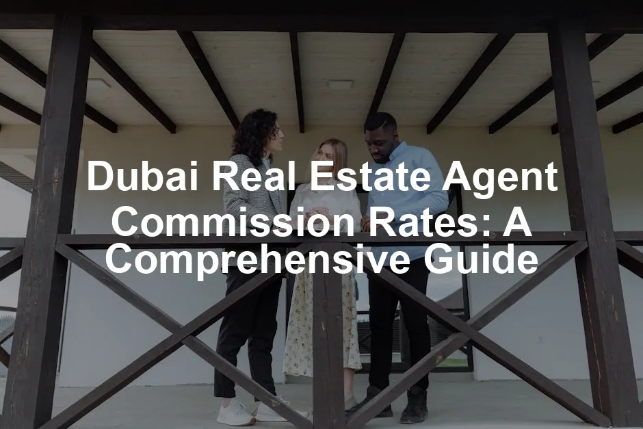 Featured image for Dubai Real Estate Agent Commission Rates: A Comprehensive Guide