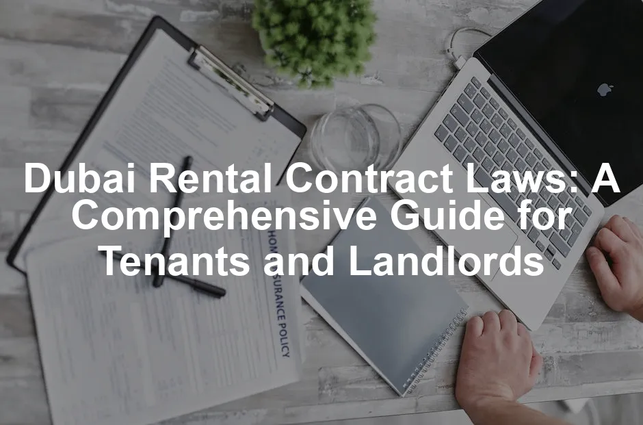 Featured image for Dubai Rental Contract Laws: A Comprehensive Guide for Tenants and Landlords