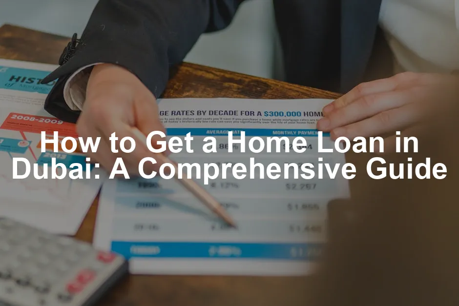 Featured image for How to Get a Home Loan in Dubai: A Comprehensive Guide