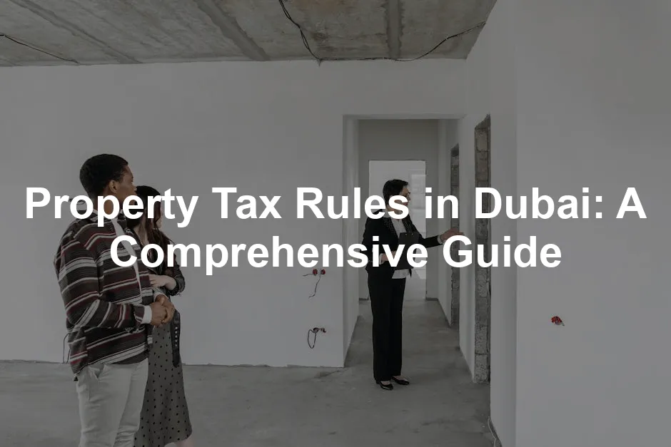 Featured image for Property Tax Rules in Dubai: A Comprehensive Guide