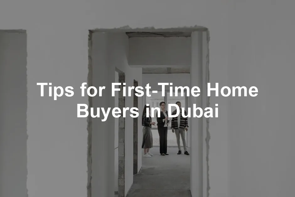 Featured image for Tips for First-Time Home Buyers in Dubai